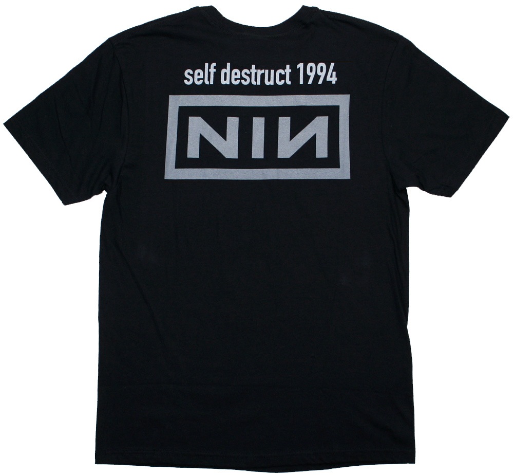 Nine Inch Nails / Woodstock '94 Tee (Black) | Music,N,NINE INCH