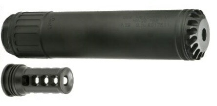 実物】 A-bolt用マズルブレーキ C62G 152mm 実物】 A-bolt用マズル