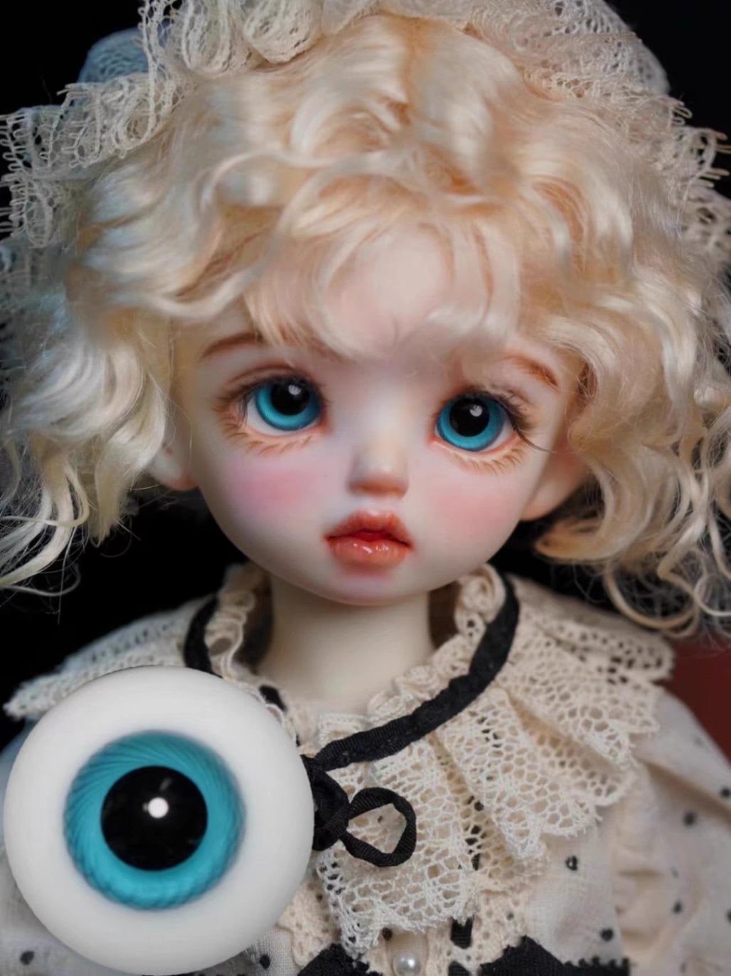 EYER500【xkm】ドール用グラスアイ14mm | ◇ドールアイ,グラスアイ