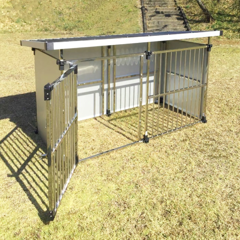 ステンレス製マルチ犬舎 【DFS-M1】 ドッグハウス メタルテック株式