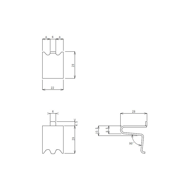 棚受金具 TO-186HC【TO-186シリーズ/TO-190シリーズ用】 | 業務用厨房