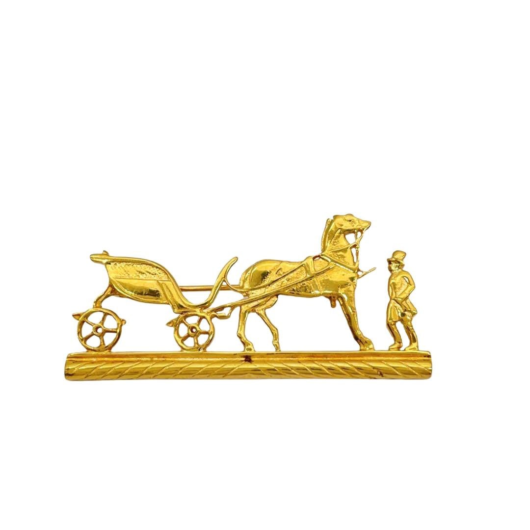 エルメス ホースヘッド ブローチ HERMES 馬 ホース ヴィンテージ レア