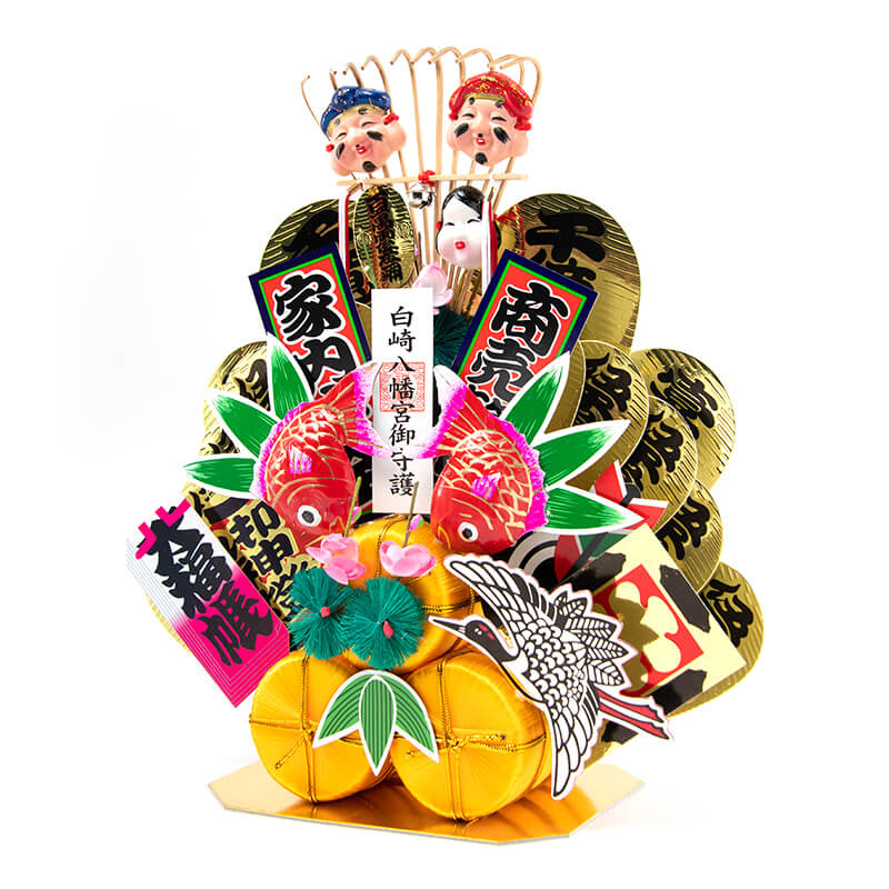 開運! 福の神 大黒神之図 金運 商売繁盛 五穀豊穣 掛軸 縁起物 絵 日本