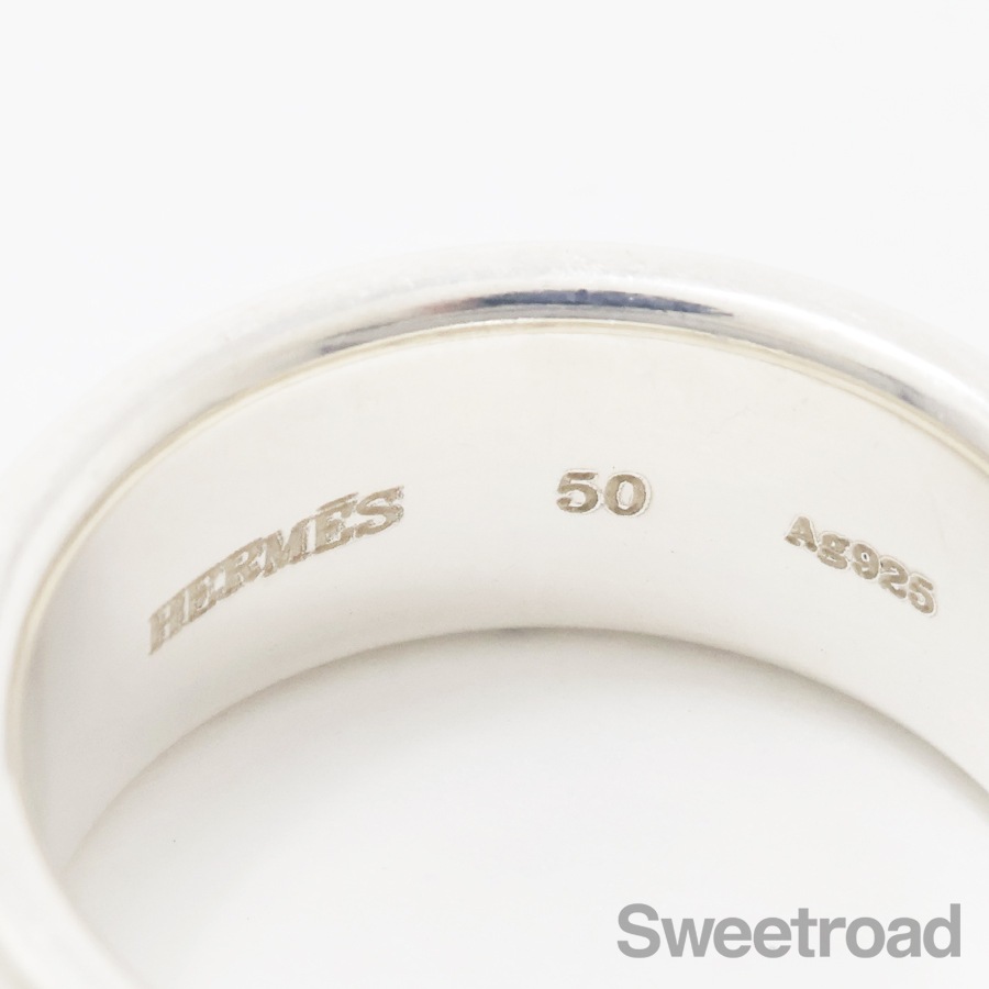 エルメス HERMES ヴィィンテージ エクリプス リュバンシルバー925
