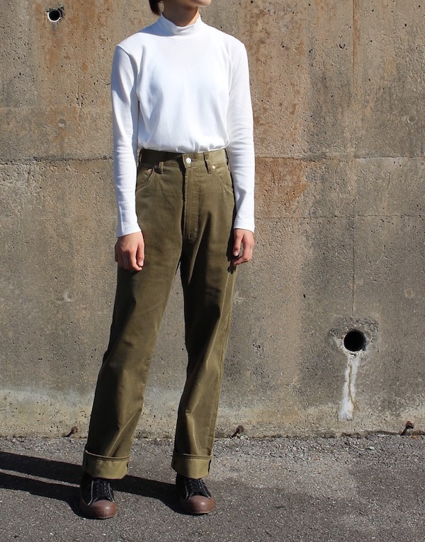ANATOMICA(アナトミカ） 618 MARILYN(マリリン） Corduroy/ Olive