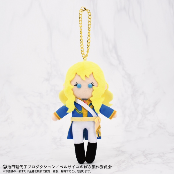 新品タグ付き】劇場アニメ ベルサイユのばら ぬいぐるみ ナムコ限定 3