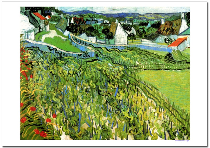 額装ゴッホ(VAN GOGH) 『マルメロ、レモン、梨、葡萄』の手書きの複製