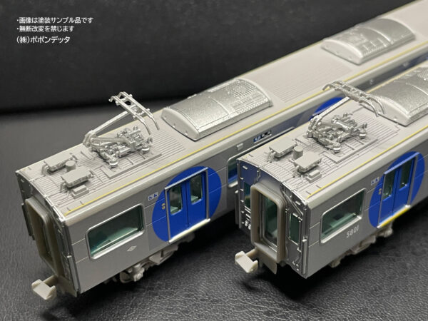 阪神5700系、塗装サンプル第1弾ができました！ – ポポンデッタ製品開発