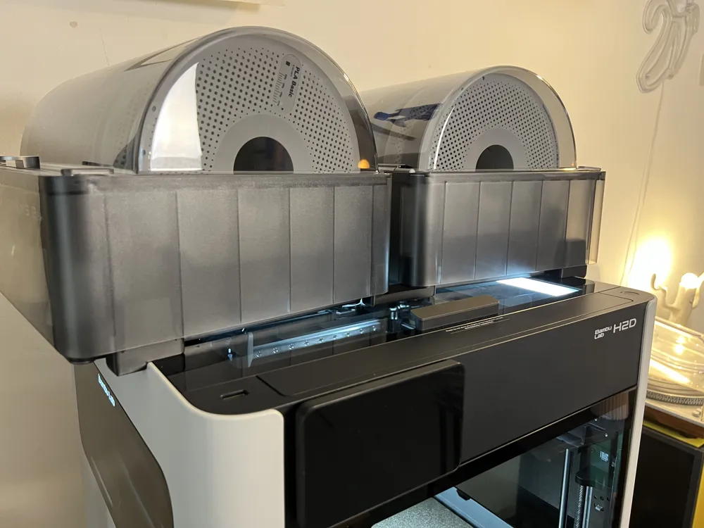 H2D Double AMS 2 Top mount - V Shape - Free 3D Print Model