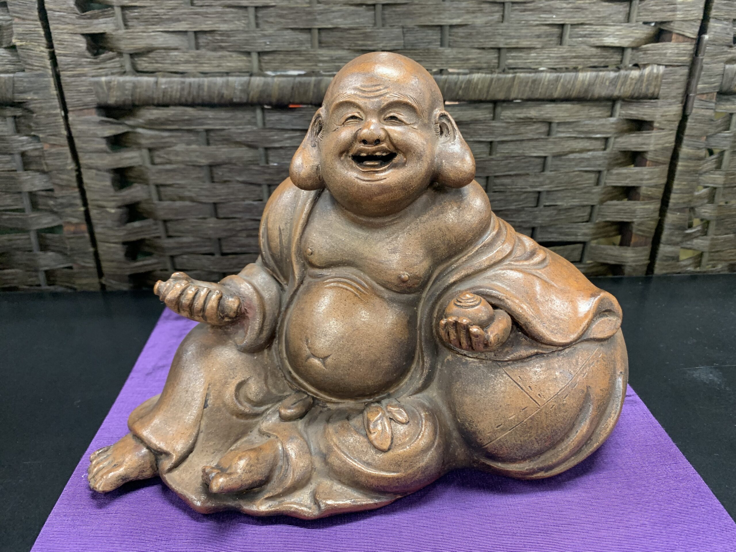 古備前座布袋・伏せ香炉 | アーカイブ | 誠屋 岡山・倉敷の骨董品・古美術