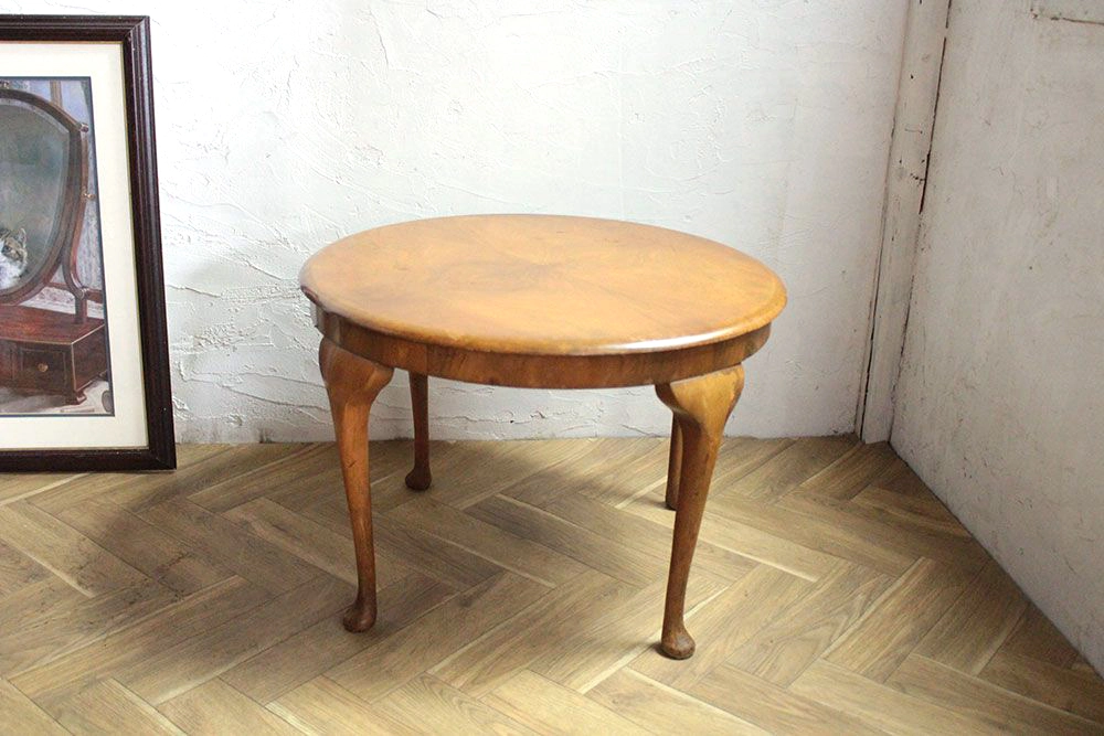 ルネサンス ガラステーブル ゴールド バラ ヴィンテージ アンティーク