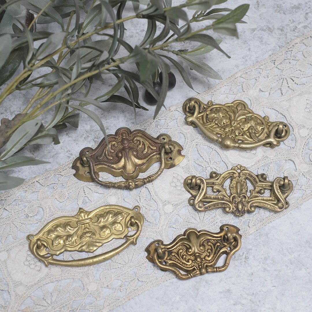 アンティークハンドルⅡ フランス 引き出し取っ手の通販 アンティーク