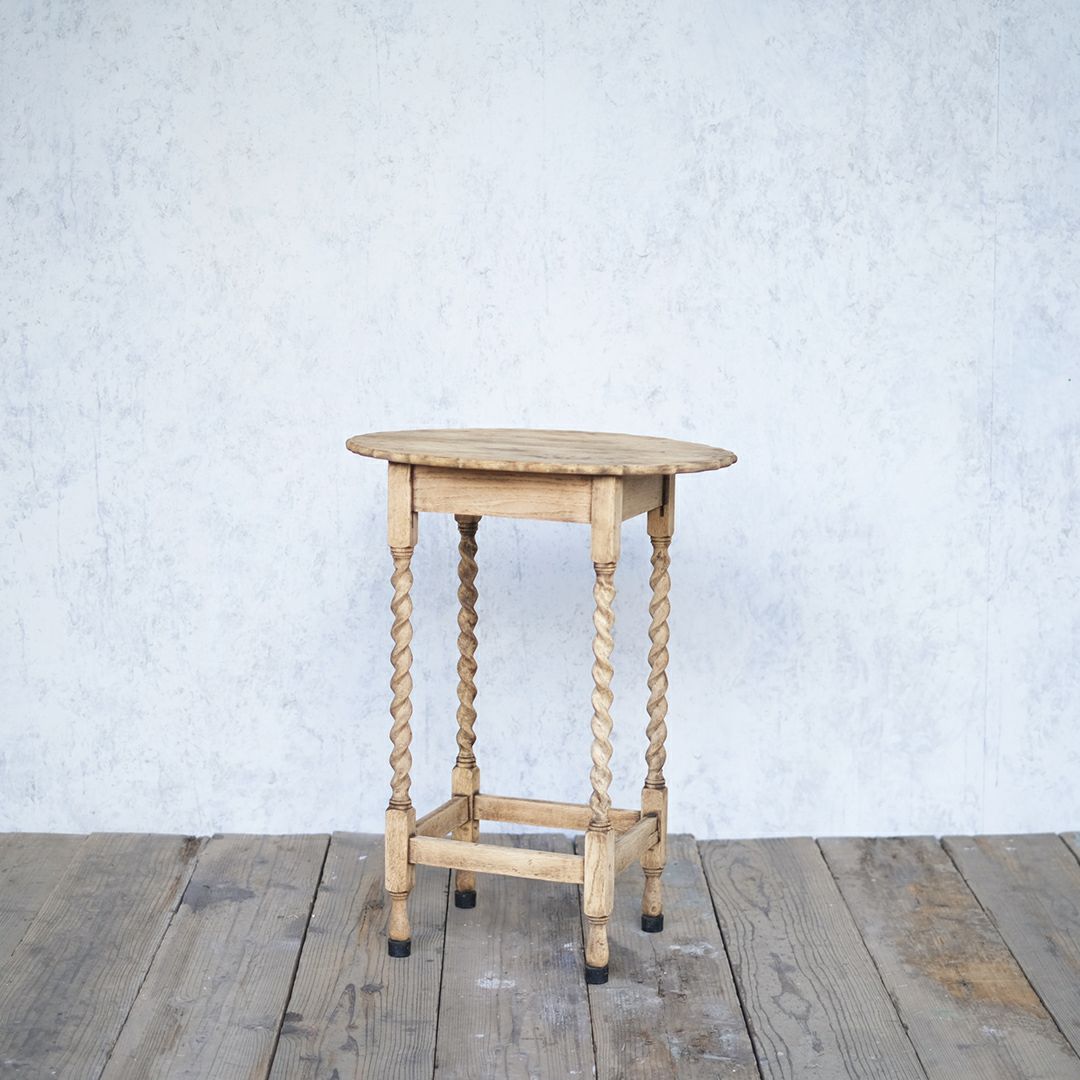 ビンテージ サイドテーブル ベッドサイドテーブル スツール 剥離