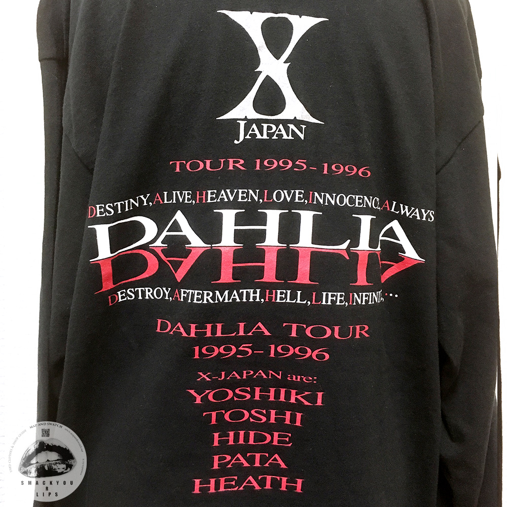 激レア XJAPAN DAHLIAツアー ロングTシャツ