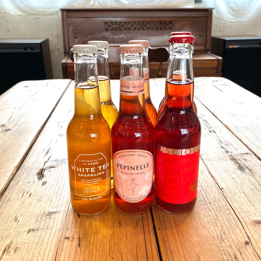 ノンアルコールスパークリング／シードルのミニボトル詰め合わせセット