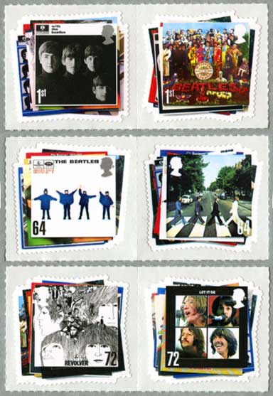 イギリス 2007年 ビートルズ切手 - 趣味の切手専門店マルメイト | 外国