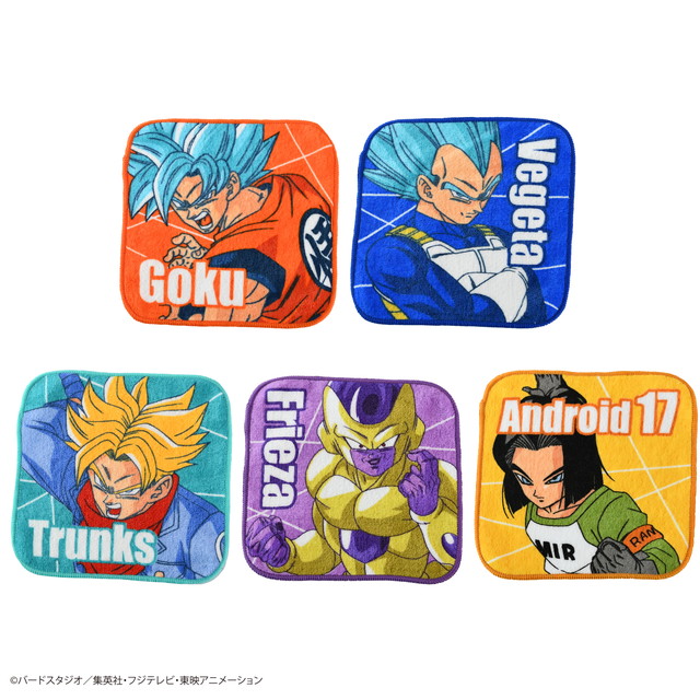 ドラゴンボール超 クールファイターズ ミニタオル 5枚組 | タオル製品