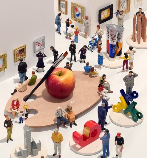 手のひらサイズの魔法！田中達也展「みたてのくみたて」開催｜京都