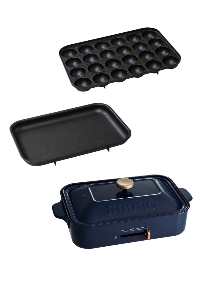 BRUNO】コンパクトホットプレート（ネイビー）: 雑貨｜オンワード公式