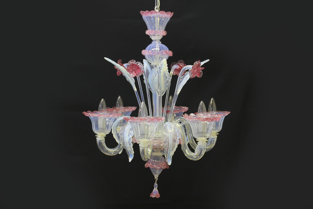 MAZZUCCATO ベネチアンガラス シャンデリア6灯 | VITA DOLCHE TOKYO