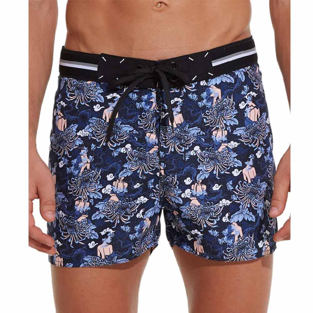 69slam サーフパンツ ボードショーツ メンズ ショート丈 GEISHA SSCGSH