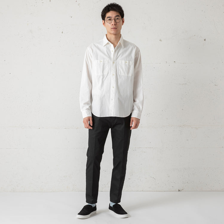 ALCARZA | アルカーザ ダンガリーワークシャツ