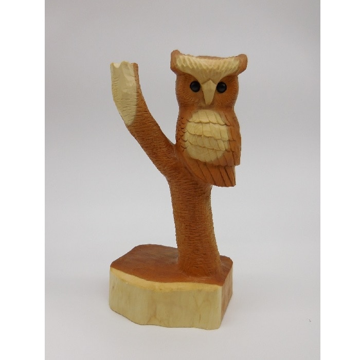 飛騨一位一刀彫 ふくろう（津田 真吾）: BLUE LINES EX｜JR東海MARKET