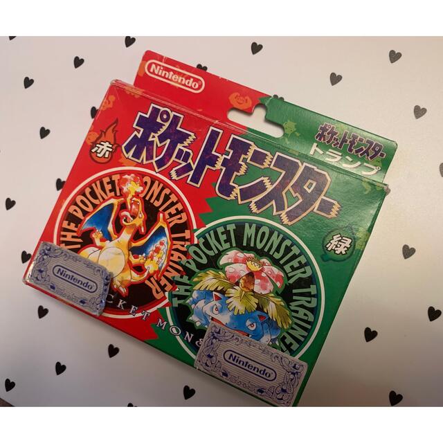 初代 ポケットモンスター トランプ 緑 赤 54枚×2 初代