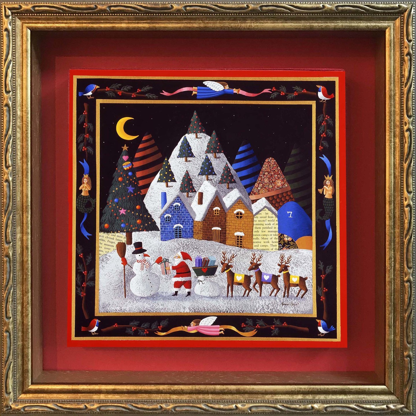 クリスマスキャンバスジクレー一覧｜小澤摩純