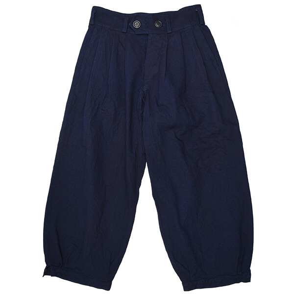 DjangoAtour “anotherline indigo pleats widepants”＜anotherline