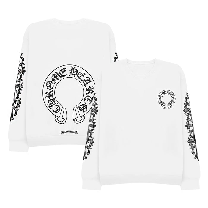 CHROME HEARTS / クロムハーツ ホースシュー フローラル クロス