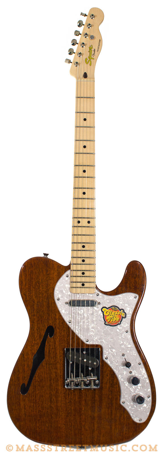 Squier Classic Vibe Tele Thinline Electric Guitar Natural finish