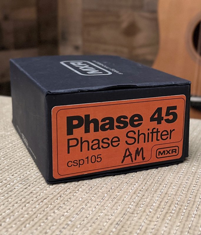 USED Analogman Modded MXR CSP105 75 Vintage Phase 45 Reissue
