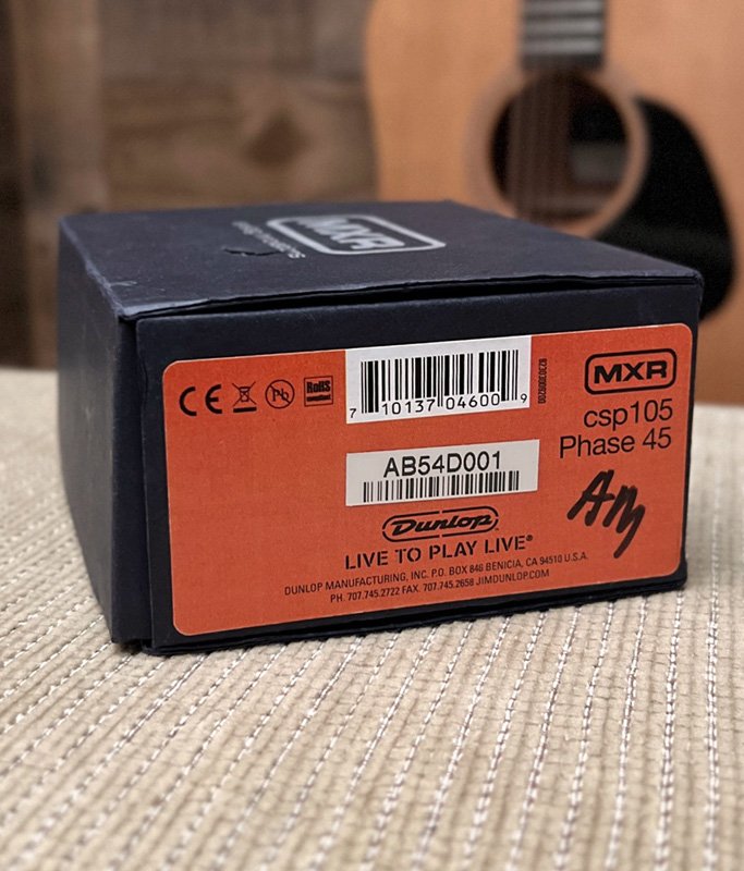 USED Analogman Modded MXR CSP105 75 Vintage Phase 45 Reissue