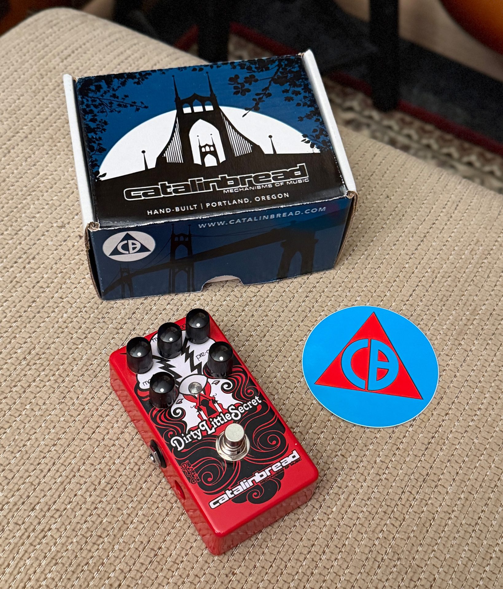 USED Catalinbread Dirty Little Secret MKIII Red Overdrive