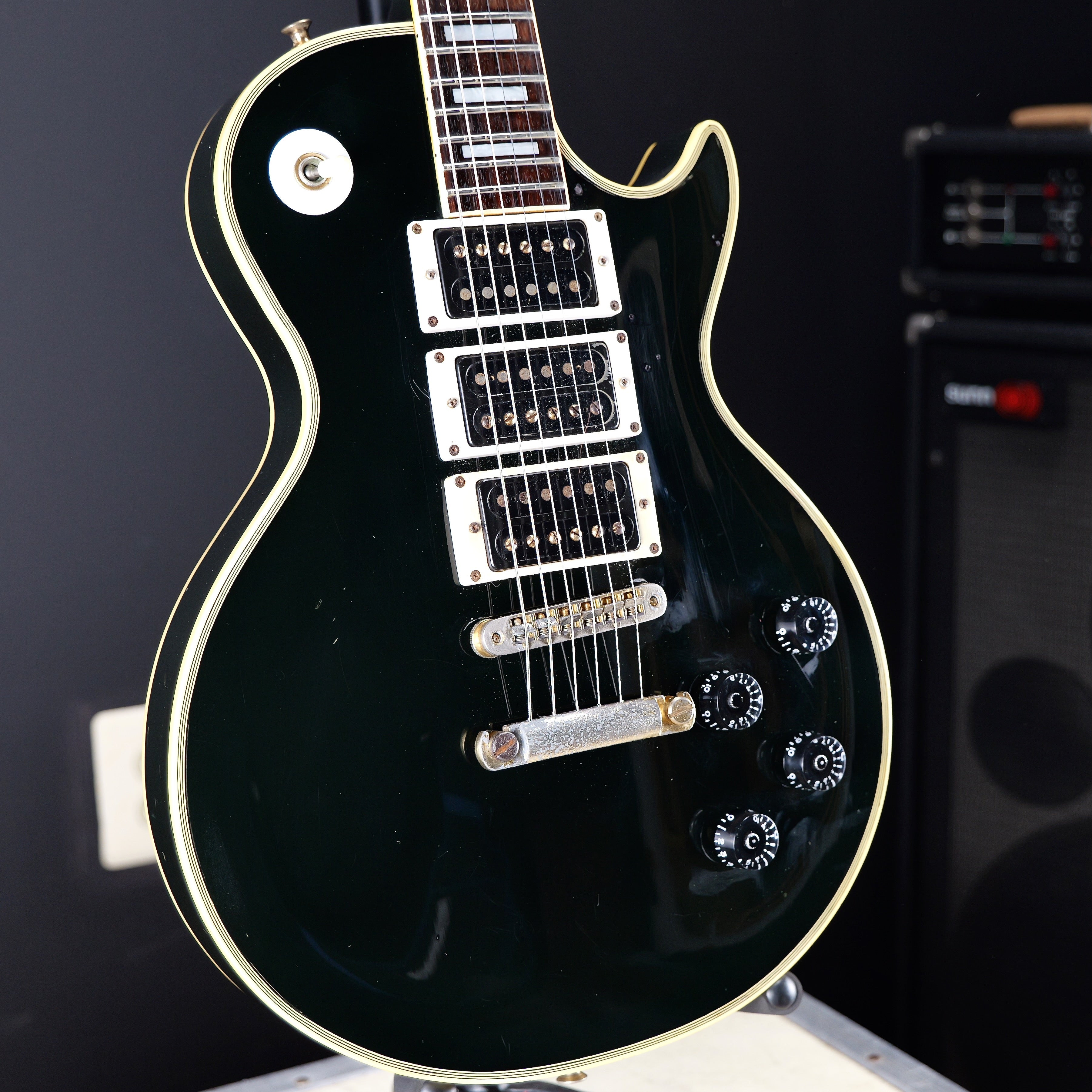 Greco EG600 Les Paul Custom Black – Matt's Guitars