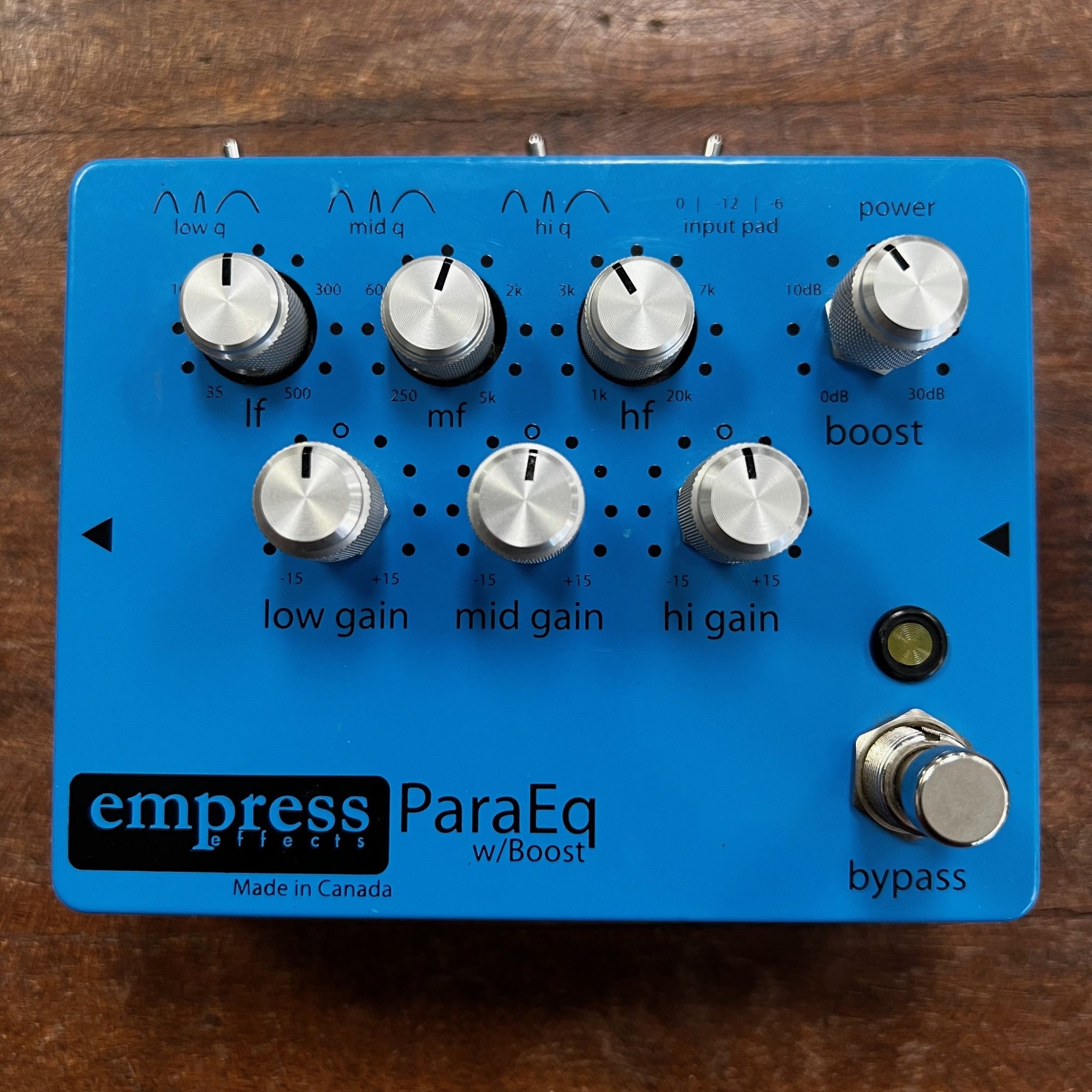 Empress USED ParaEQ w/ Boost – Matt's Guitars