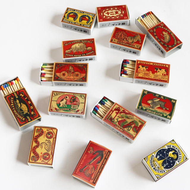 レトロ干支マッチセット | マッチ専門店 マッチ棒
