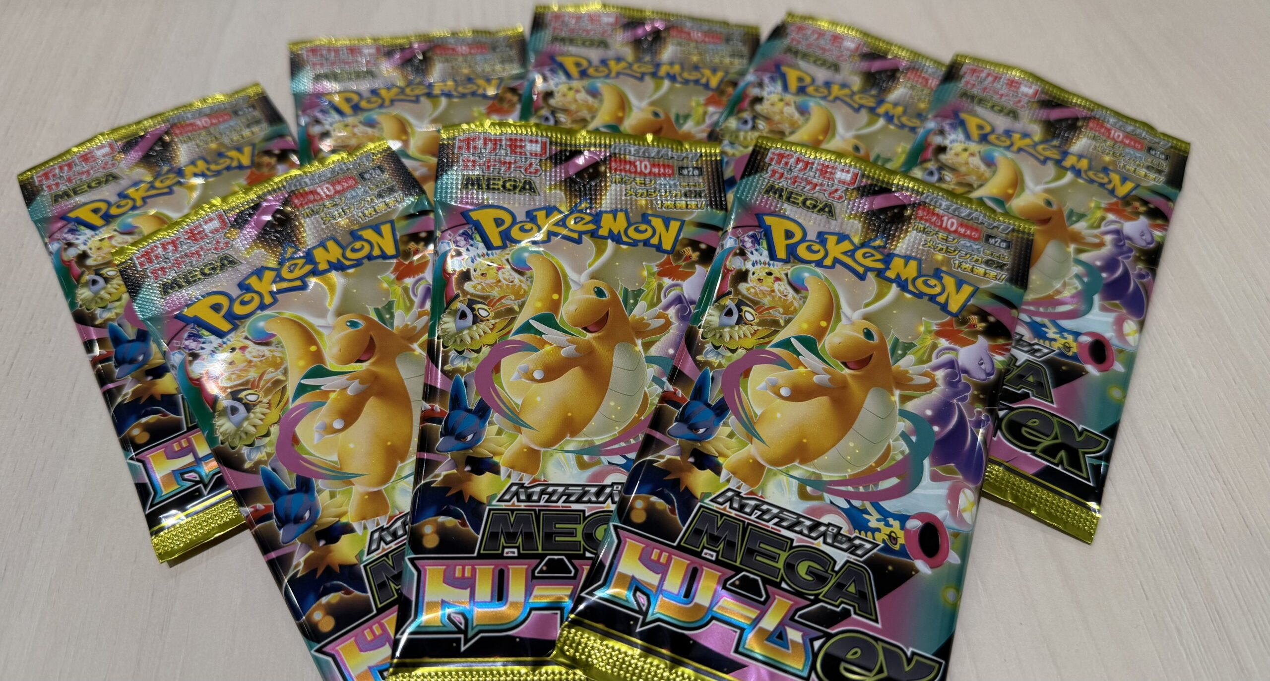 メガドリームex 50パック 未サーチ MEGAドリームex-BOX【抽選販売