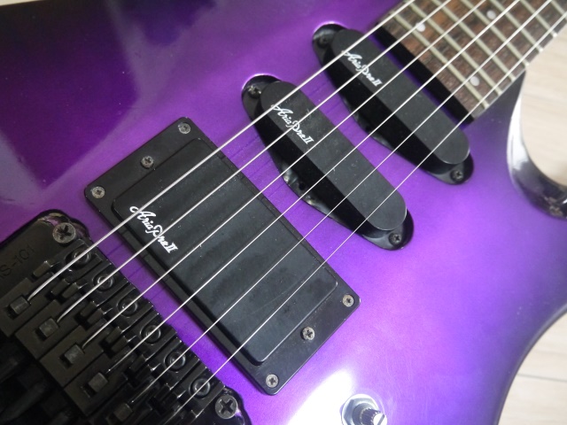 メインギターになりそう。Aria Pro 2 の MAGNA series MA-550 パープル