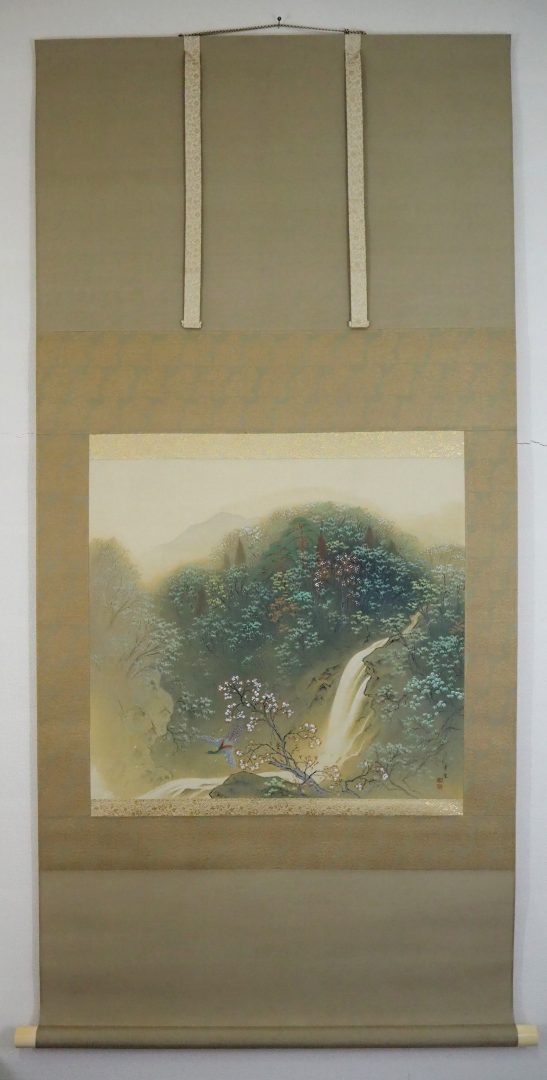 児玉希望／春暮 軸装｜美術品の販売｜株式会社 松沢美術