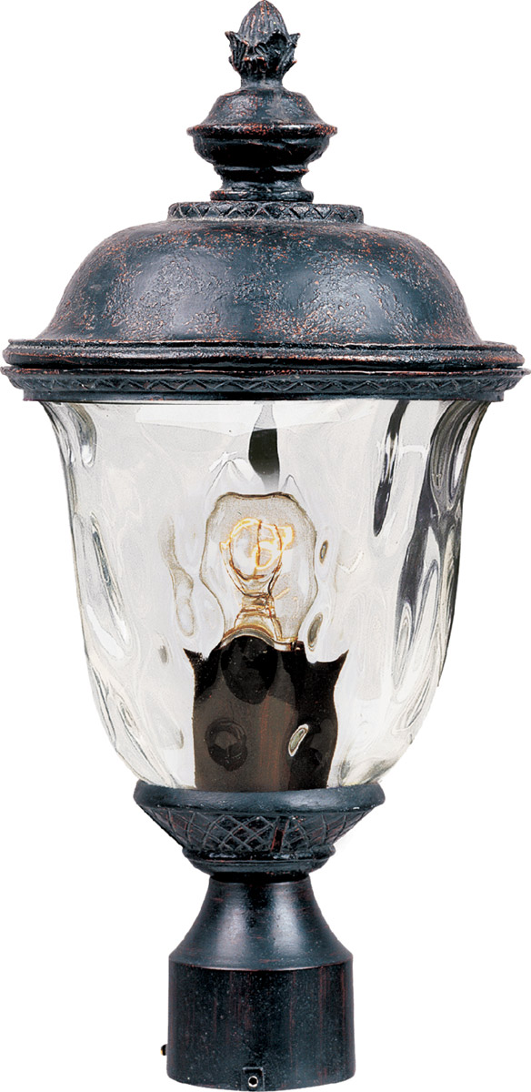 Maxim 40426WGOB Carriage House VX 1 Light 20 inch Oriental Bronze