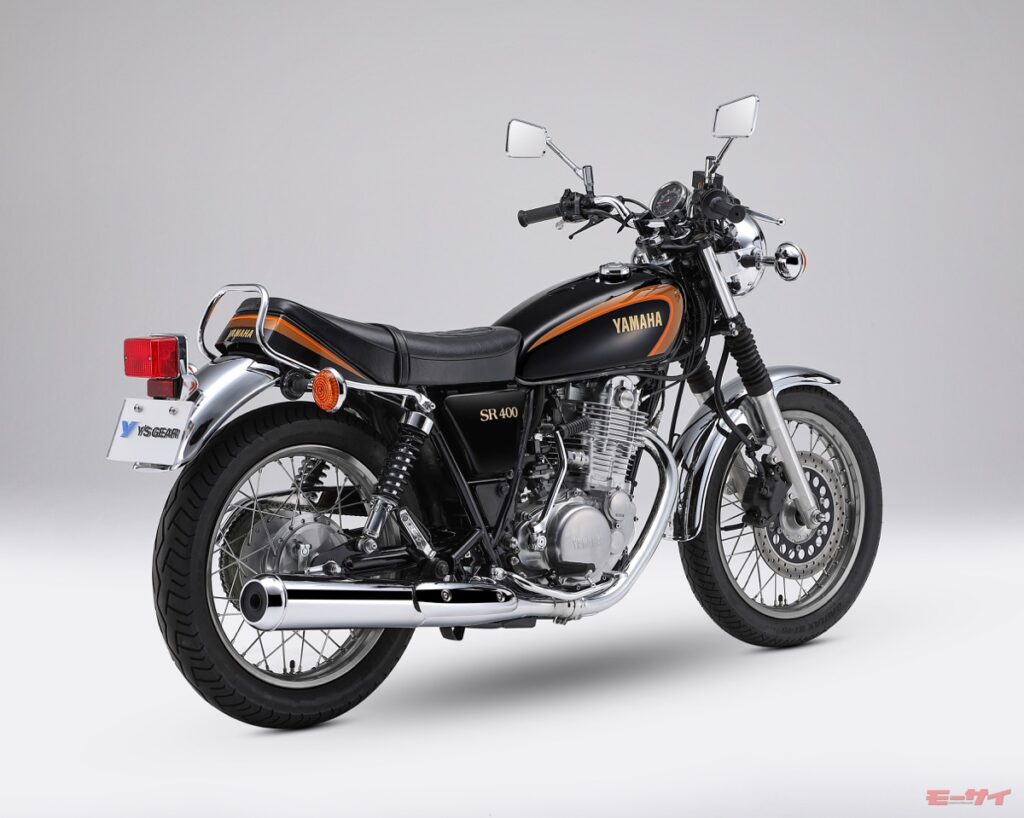 画像ギャラリー】「SR400初期型カラーを復刻」！タンク、サイドカバー