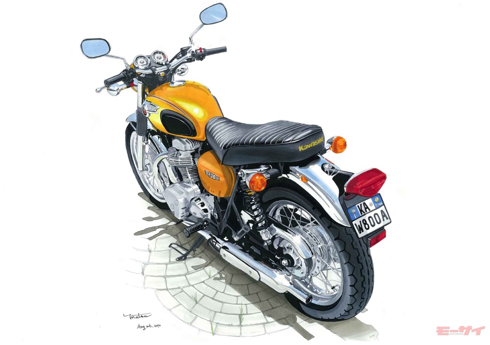 登場から10年【カワサキW800誕生ストーリー】 開発者に聞いた「空冷