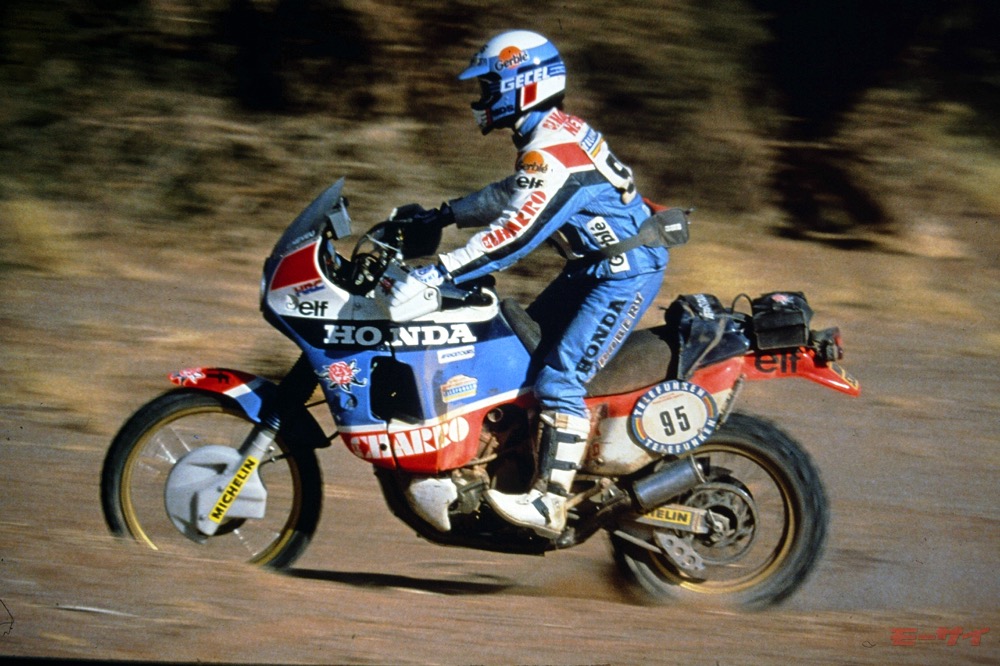 ホンダ NXR750「80年代、元祖ダカールラリー連覇マシン」 強さの秘訣と