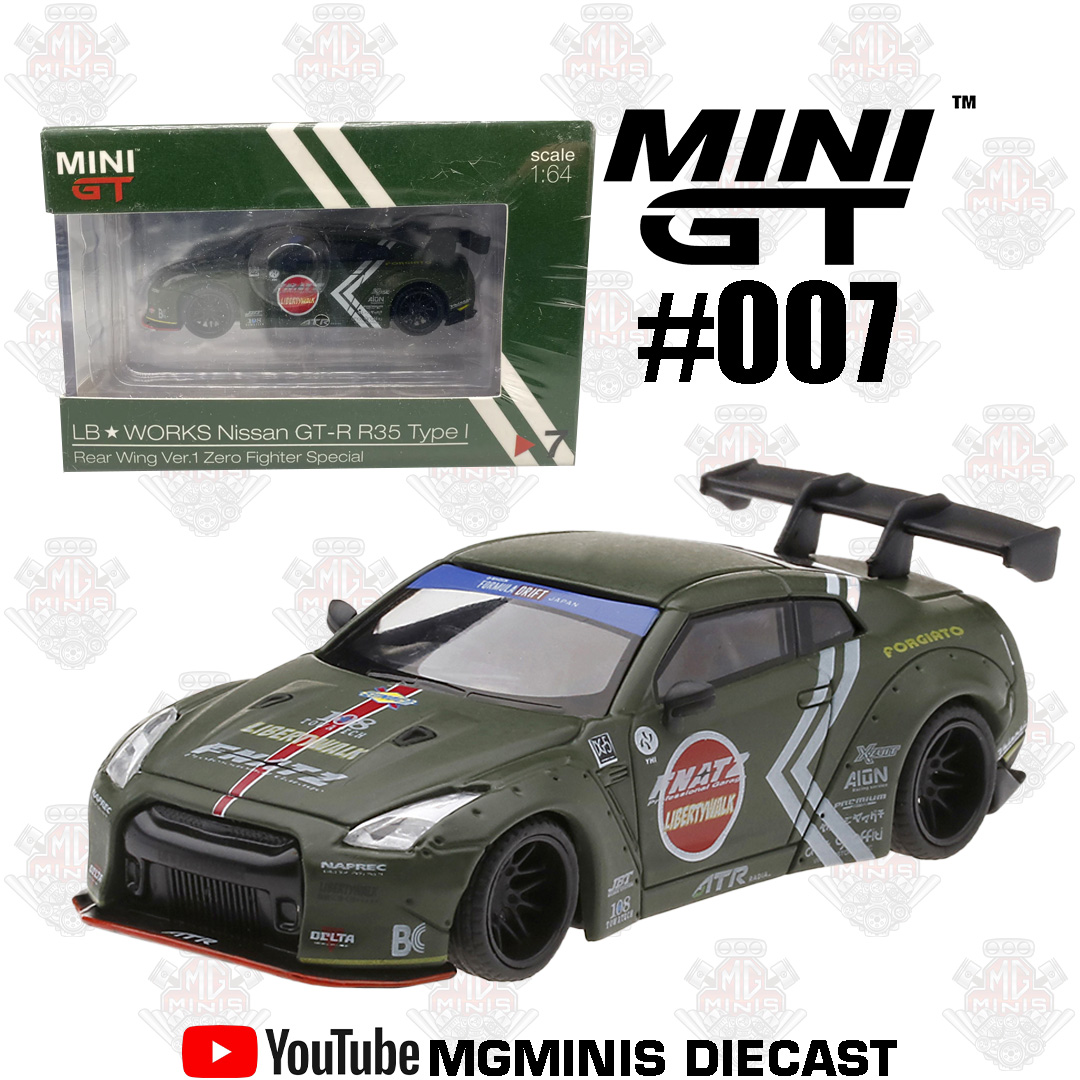 MINI GT LBWK GT-R R35 Zero Fighter 未開封 MINI GT LB☆WORKS GT-R