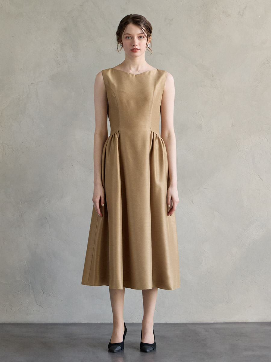 シャンタンフレアドレス(M ボルドー): AIMER | エメ ｜ミマツグループ