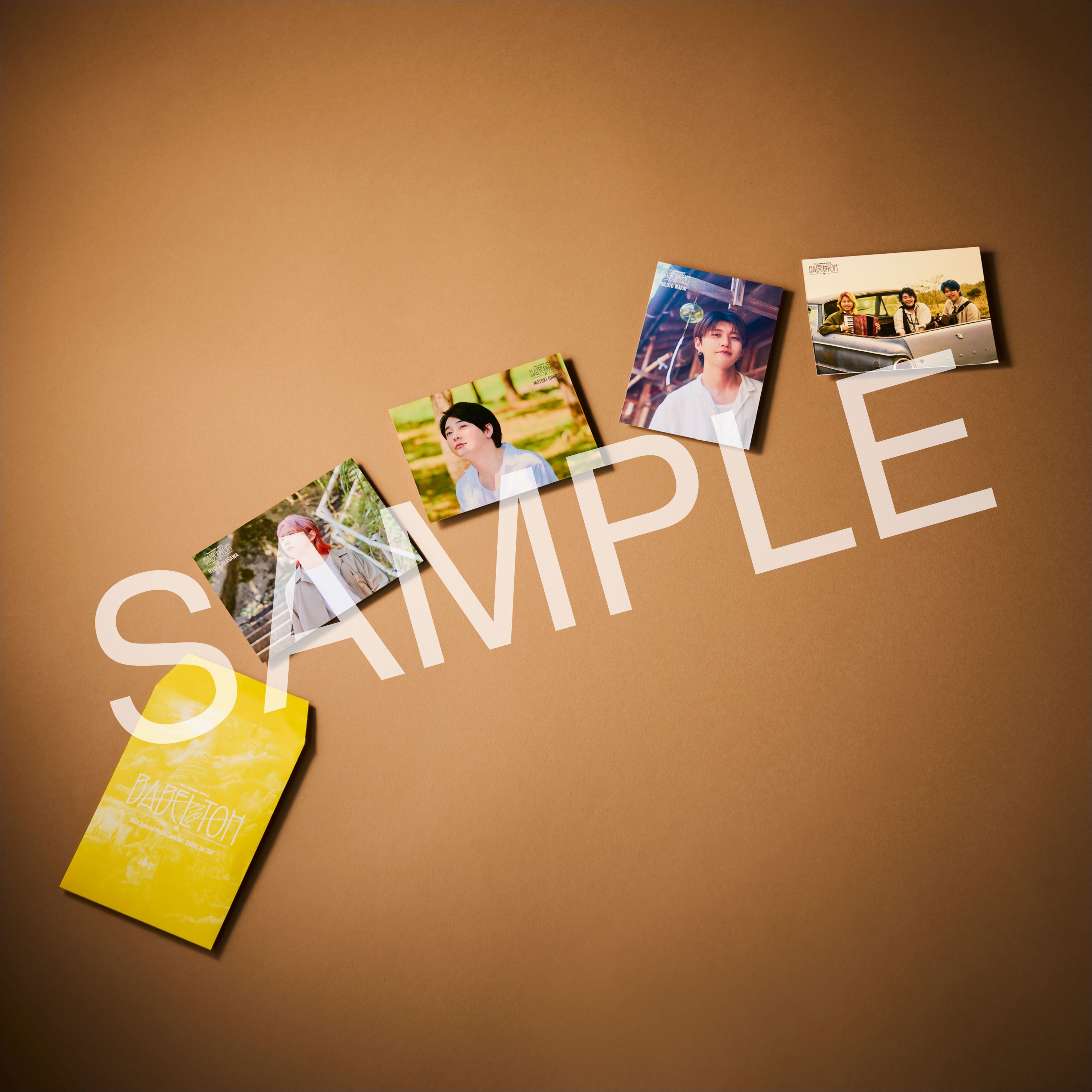 MGA Special Photo Card Set “BABEL no TOH” – Mrs. GREEN APPLE