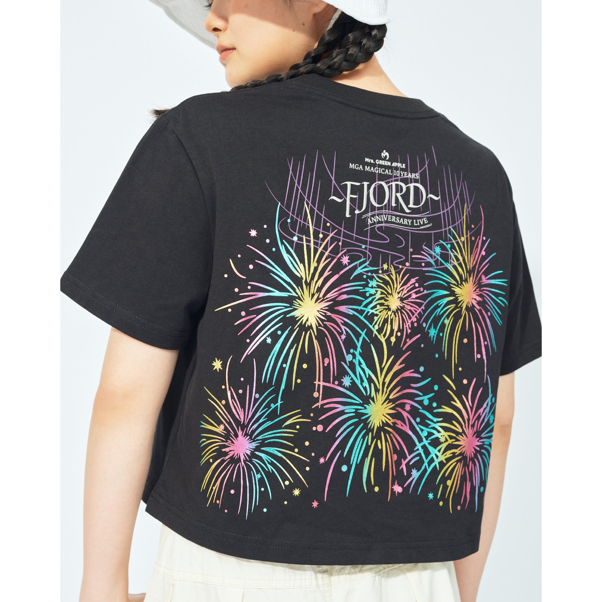 FJORD ロゴTシャツ / ブラック – Mrs. GREEN APPLE OFFICIAL STORE