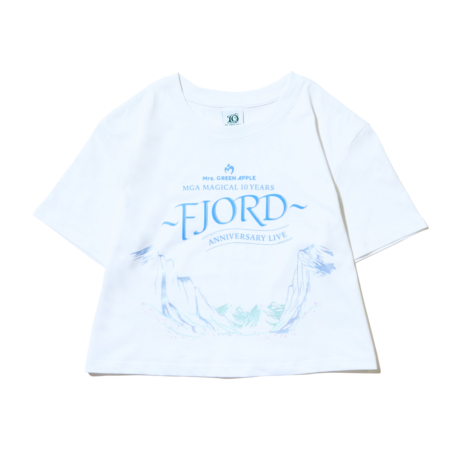 FJORD ロゴTシャツ / ホワイト – Mrs. GREEN APPLE OFFICIAL STORE